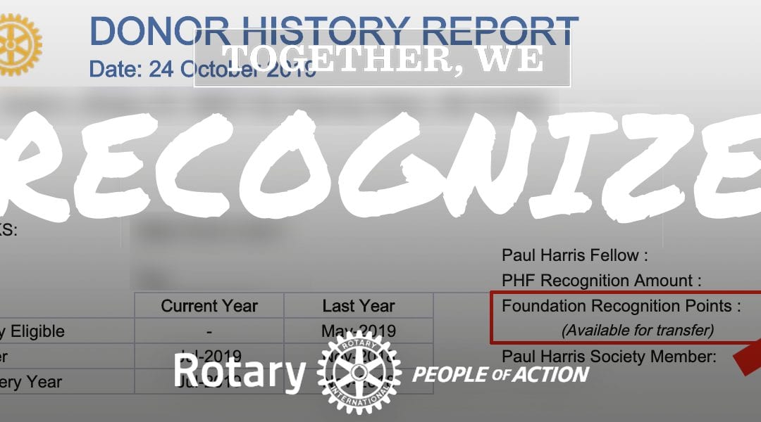 How many recognition Points are you saving?