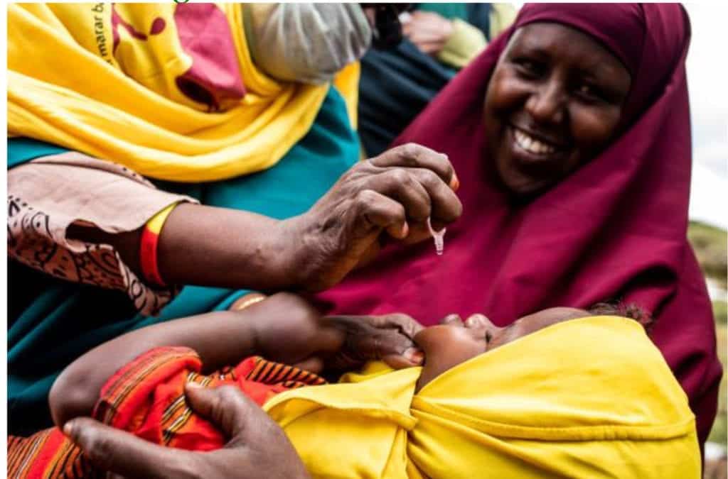 Immunizers in Somalia conducted integrated vaccinations