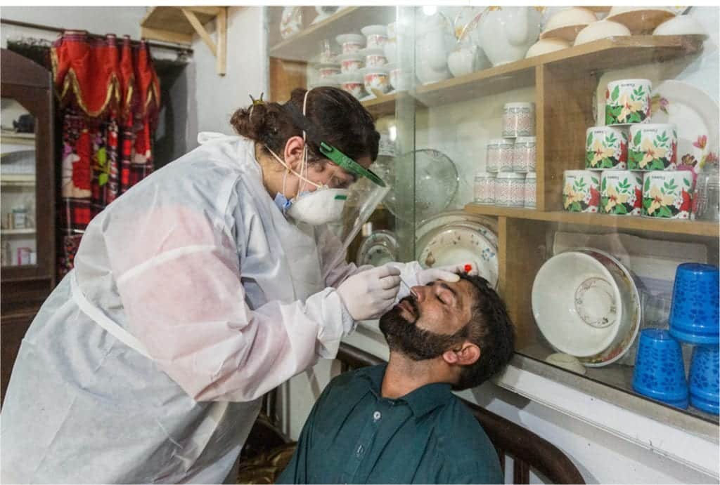 Dr. Samreen Khalil, WHO Polio Eradication Officer in Pakistan.