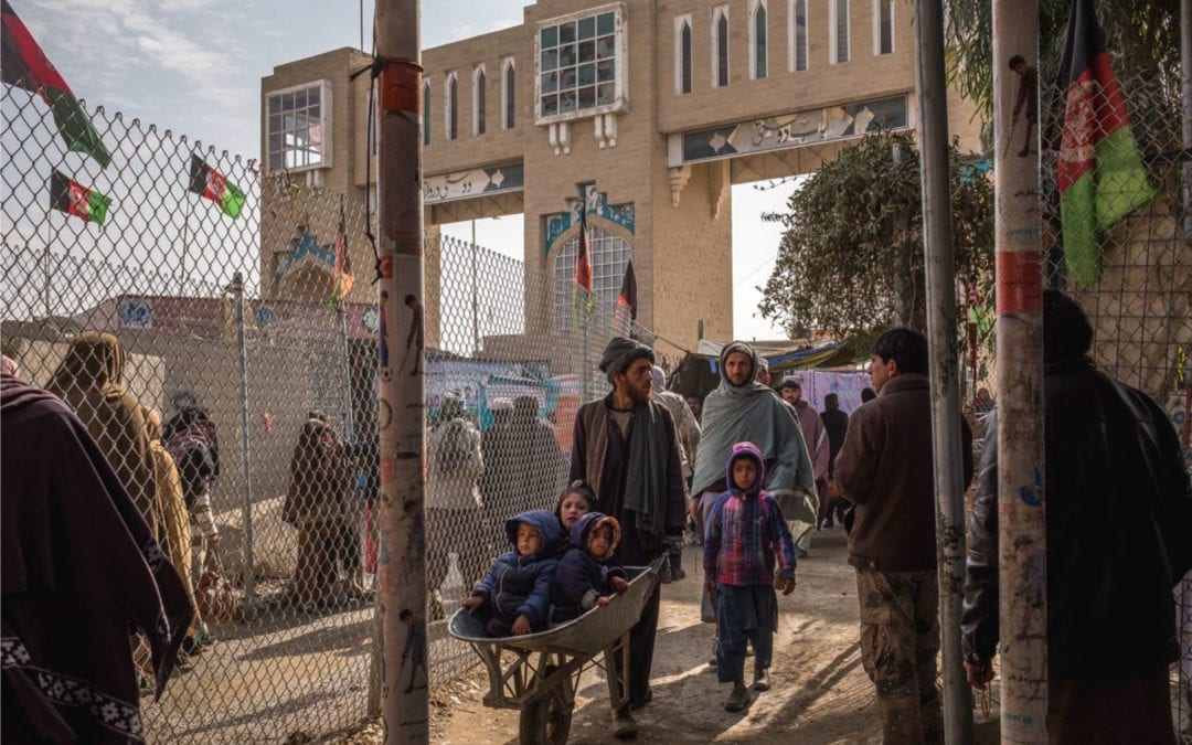 Friendship Gate Border crossing between Afghanistan & Pakistan