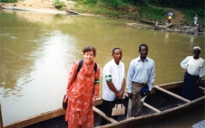 Dr Ellyn Ogden has led polio eradication for USAID since 1997