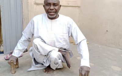 Amin Tudun-Wada, polio survivor