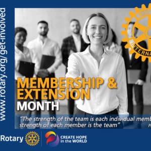 August is Membership and Extension Month