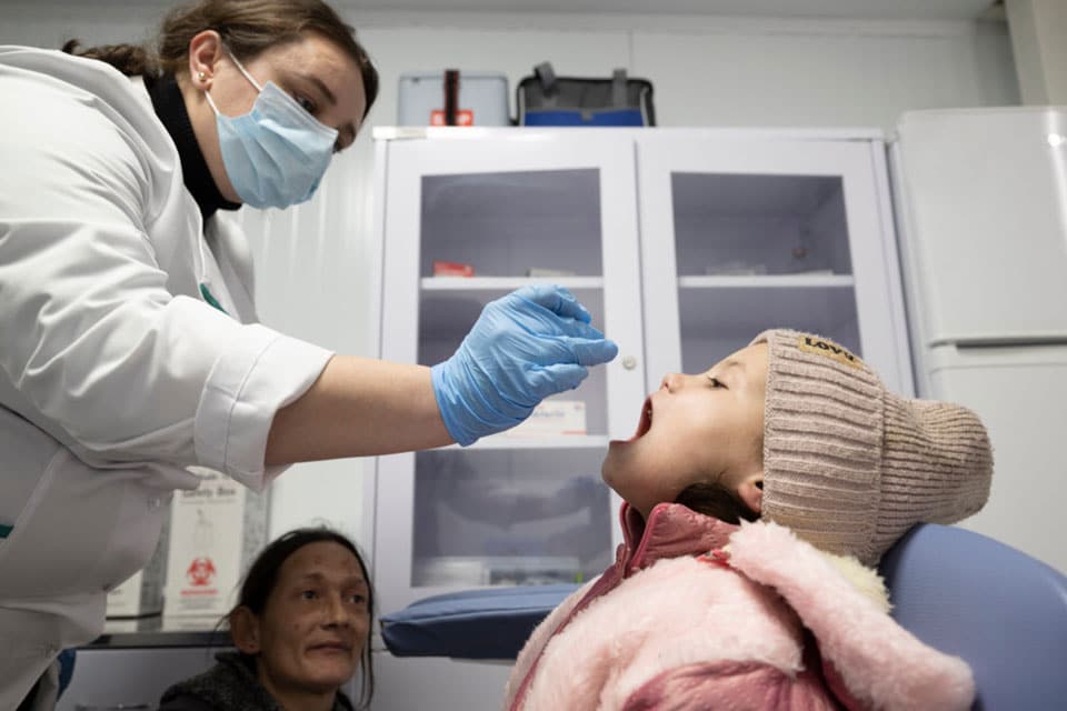 Ongoing Polio immunization efforts continue in Ukraine